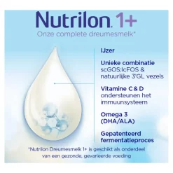 New Nutrilon Dreumesmelk Peuter 1+ Jaar 600 gram