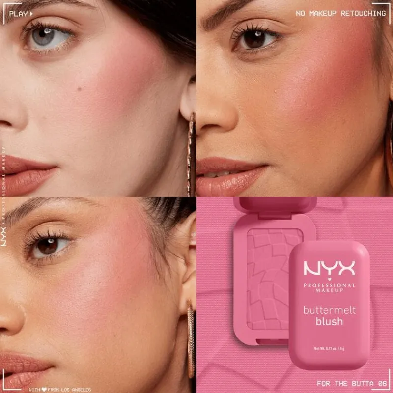 Discount NYX Professional Makeup NYX Buttermelt Blush For The Butta