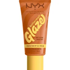 New NYX Professional Makeup Buttermelt Glaze Skin Tint SPF 30 6 Praline Butta