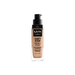 New NYX Professional Makeup Can't Stop Won't Stop Foundation True Beige CSWSF08 CSWSF08 True Beige