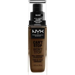 Discount NYX Professional Makeup Can't Stop Won't Stop Foundation Walnut CSWSF2 CSWSF22.3 Walnut