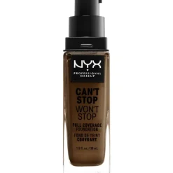 Discount NYX Professional Makeup Can't Stop Won't Stop Foundation Walnut CSWSF2 CSWSF22.3 Walnut