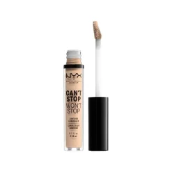 New NYX Professional Makeup Can't Stop Won't Stop Concealer 6 Vanilla