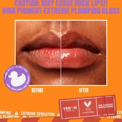 Sale NYX Professional Makeup Duck Plump Lip Plumping Laquer Lipgloss 1 Clearly Spicy