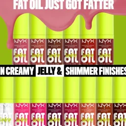 Hot NYX Professional Makeup Fat Oil Lip Drip SPLASH OF CREAM