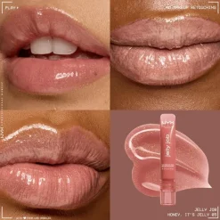 Online NYX Professional Makeup Jelly Job Lipgloss 05 Honey It's Jelly Bruin