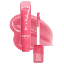 New NYX Professional Makeup Jelly Job Lipgloss 07 Jelly Blushin Roze