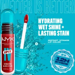 Sale NYX Professional Makeup Lip IV Hydraterende Lipgloss Cranberry Splash 13 Cranberry Splash