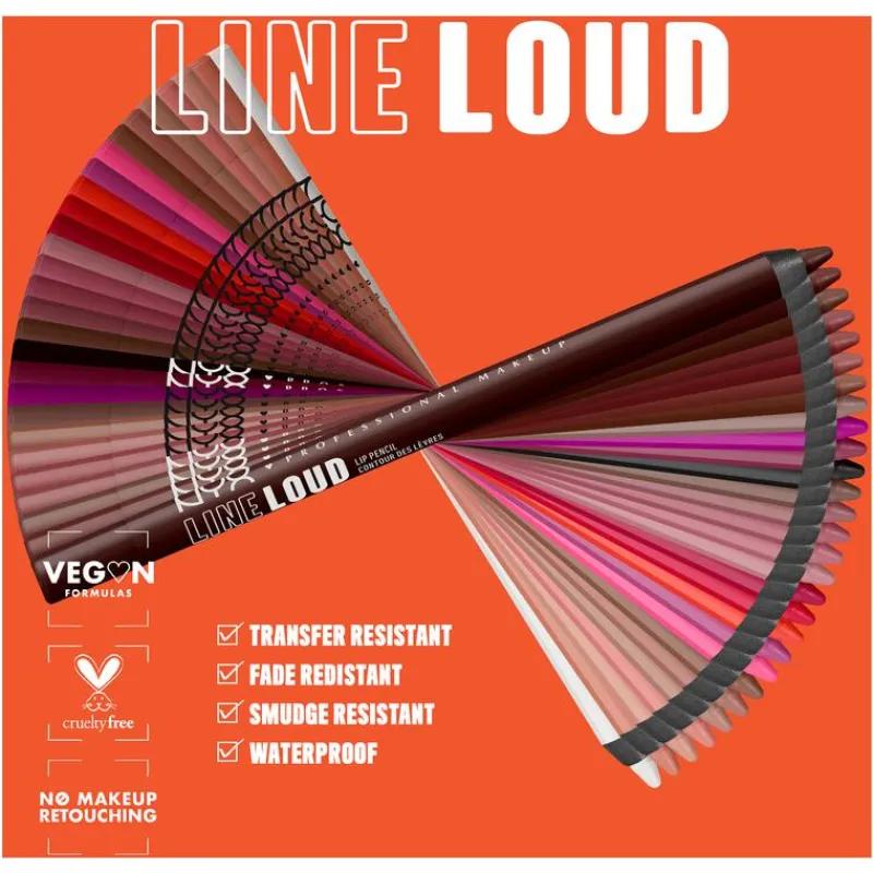 Sale NYX Professional Makeup Line Loud Lip Liner Leave A Legacy