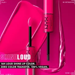 Discount NYX Professional Makeup Shine Loud Pro Lipgloss 5 Magic Maker SHLP05 - Magic Maker