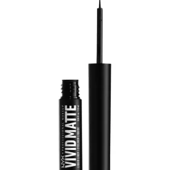 Sale NYX Professional Makeup Vivid Matte Liquid Eyeliner Zwart Black