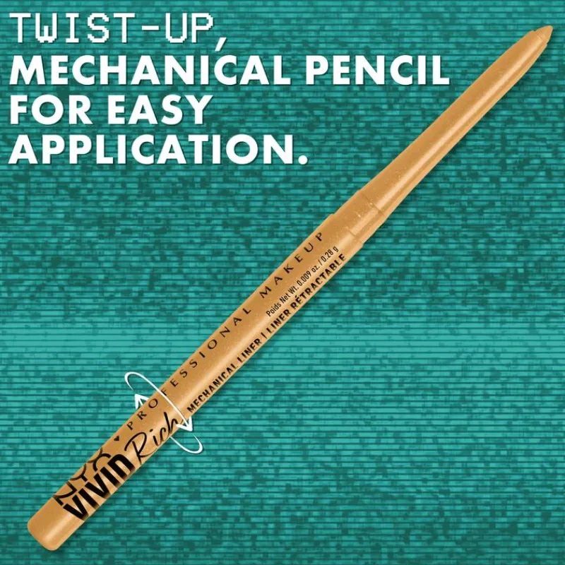 Sale NYX Professional Makeup Vivid Rich Mechanical Pencil Smokin Topaz