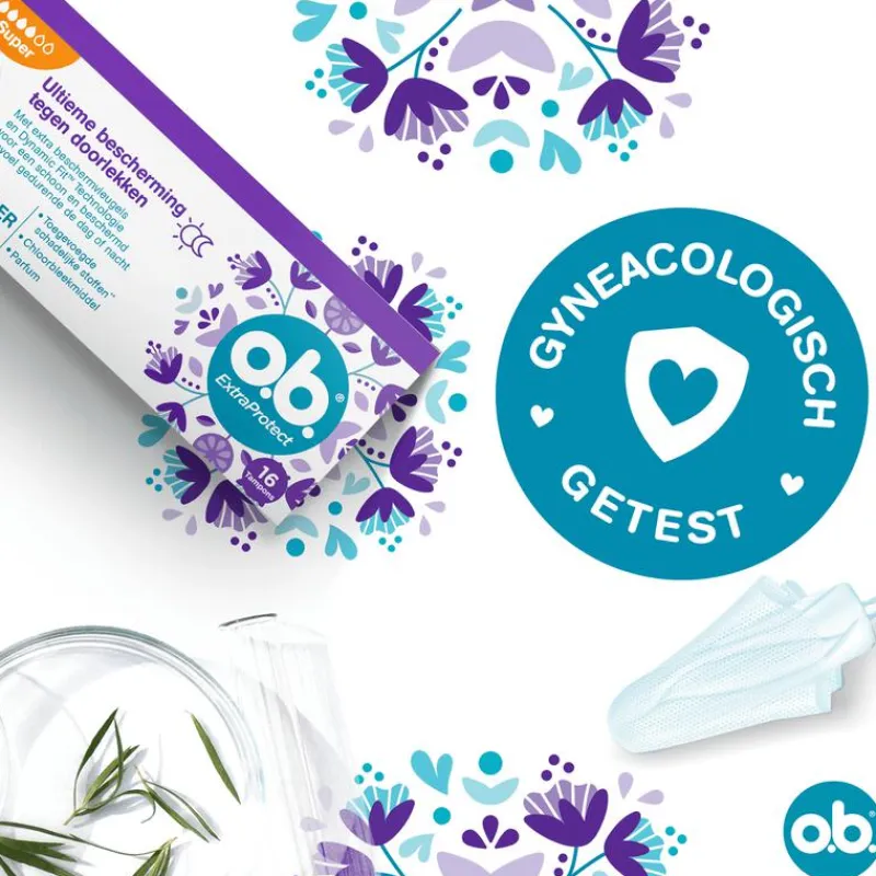 Online OB o.b. Extra Protect Tampons Super 16 stuks