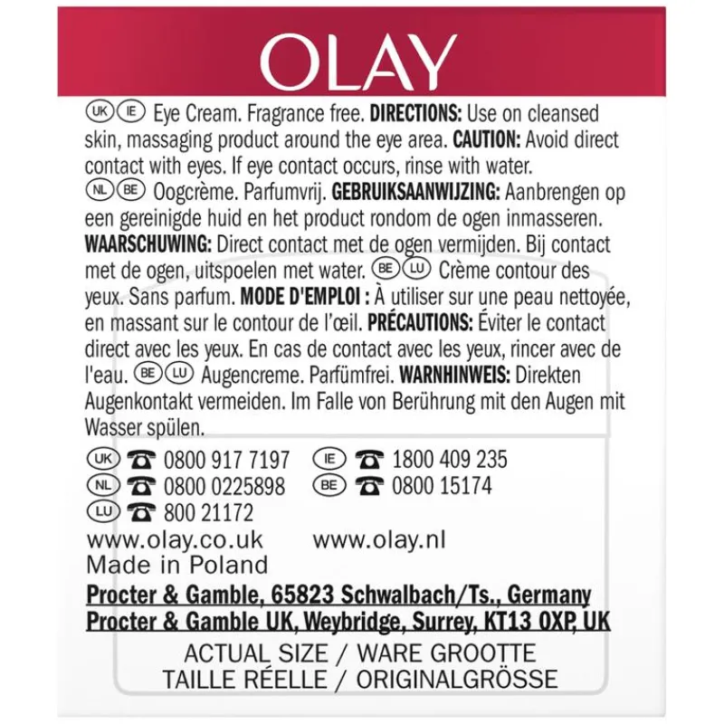 Hot Olay Regenerist Oogcreme 15 ML