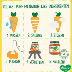 Best Olvarit Bloemkool Babyhapje 4+ maanden 125 GR