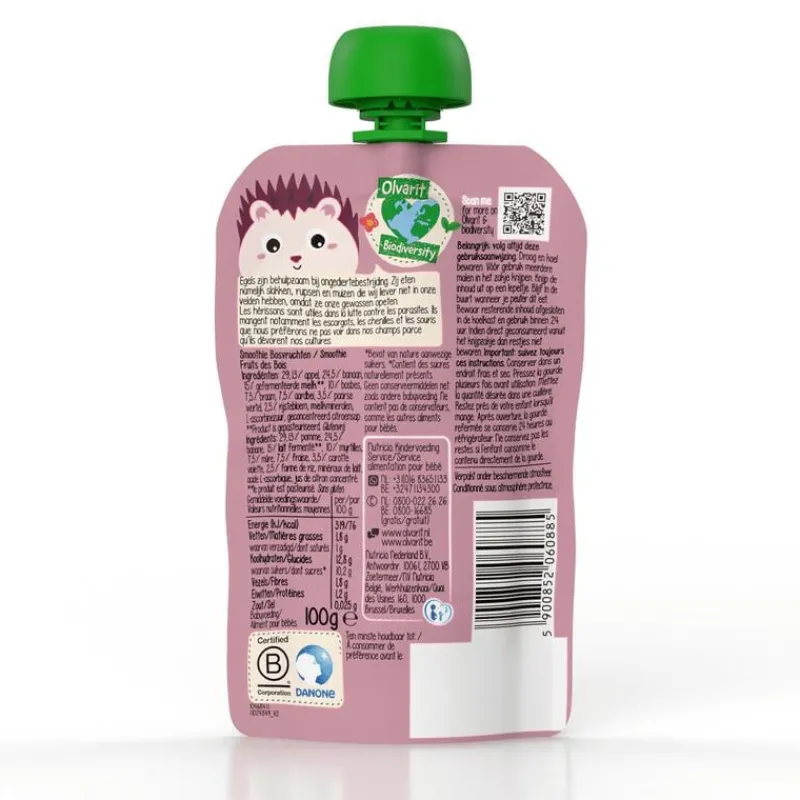 Best Olvarit Knijpfruit Smoothie Bosvrucht