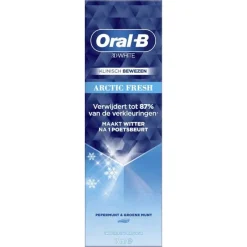Hot Oral-B 3D White Arctic Fresh Tandpasta 75 ML