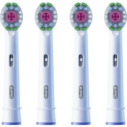 Oral-B 3D White Opzetborstels Wit - 4 Stuks