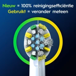 Outlet Oral-B Floss Action Opzetborstels Wit - 4 Stuks