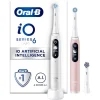 Oral-B iO 6 Wit & Roze 2 Elektrische Tandenborstels By Braun