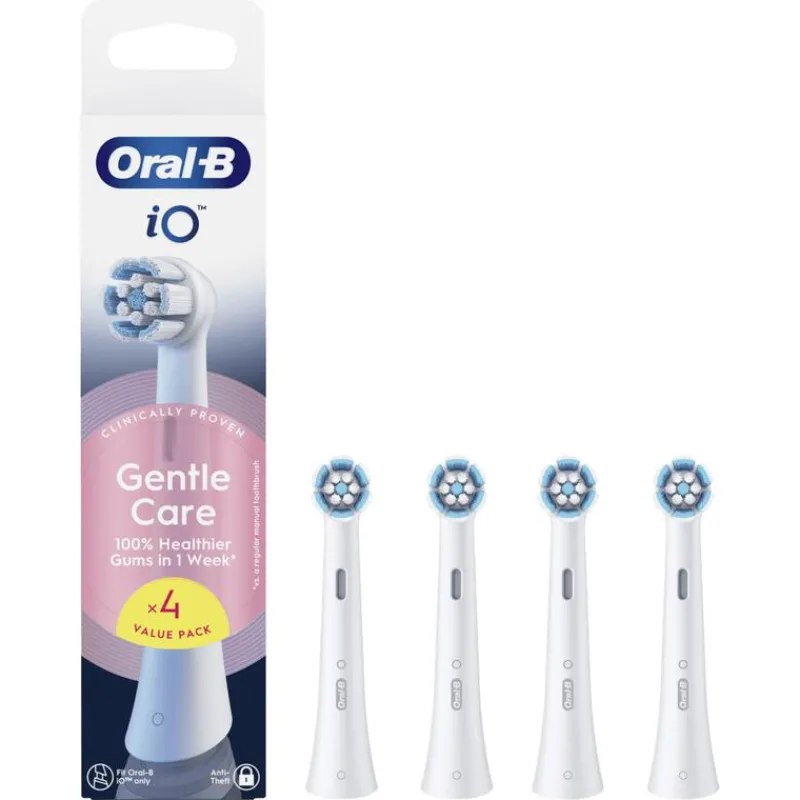 Sale Oral-B iO Gentle Care Opzetborstels Wit 4 Stuks 24