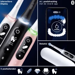 New Oral-B iO 6N Zwart Elektrische Tandenborstel