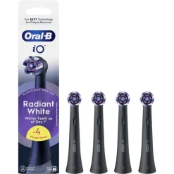 Online Oral-B iO Radiant White Opzetborstels Zwart 4 Stuks 26
