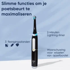 Clearance Oral-B iO 3S Zwart Elektrische Tandenborstel