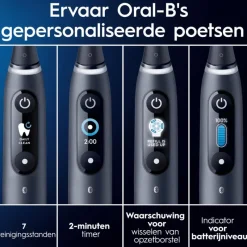 Hot Oral-B iO 9S Zwart Elektrische Tandenborstel By Braun