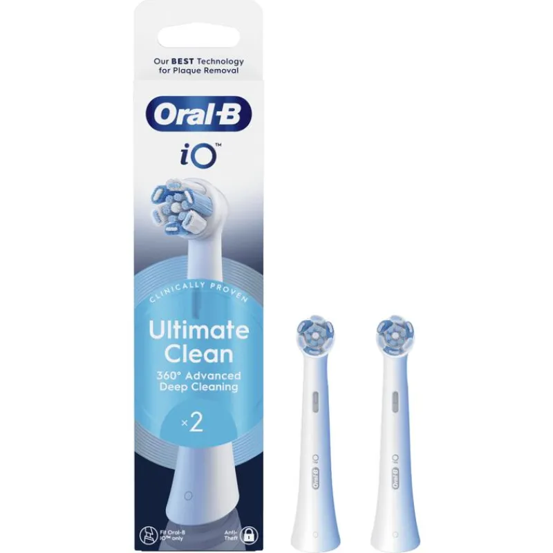 Best Oral-B iO Ultimate Clean Opzetborstels Wit 2 Stuks 24