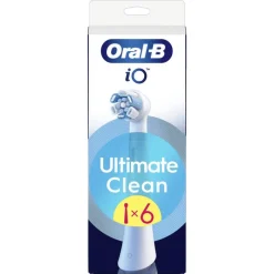Clearance Oral-B iO Ultimate Clean Opzetborstels Wit 6 Stuks 24