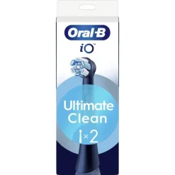 Outlet Oral-B iO Ultimate Clean Opzetborstels Zwart 2 Stuks 26