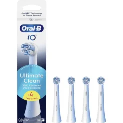 New Oral-B iO Ultimate Clean Opzetborstels Wit 4 Stuks 24