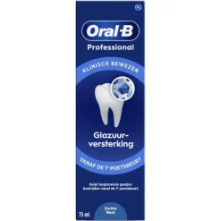 Clearance Oral-B Professional Glazuurversterkende Tandpasta Zachte Munt 75ML
