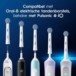 Outlet Oral-B Sensitive Clean Opzetborstels Wit 4 Stuks