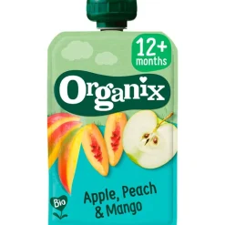 Outlet Organix Bio Knijpfruit Appel, Perzik, Mango