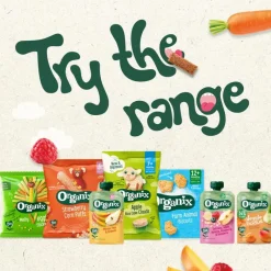 Outlet Organix Bio Knijpfruit Peer, Framboos