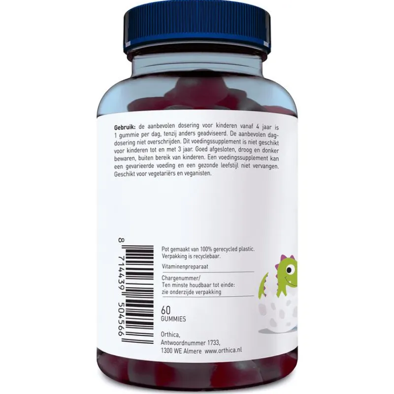 Sale Orthica Dino Multi Gummies 60 stuks