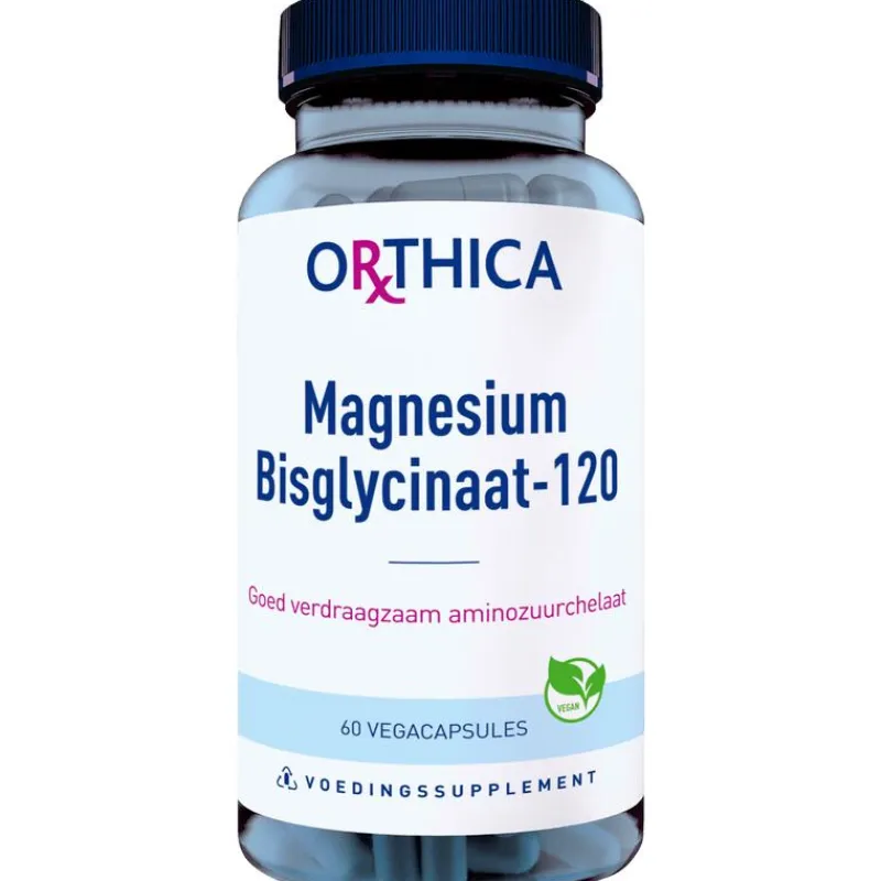 Clearance Orthica Magnesium Bisglycinaat-120 60 stuks pot