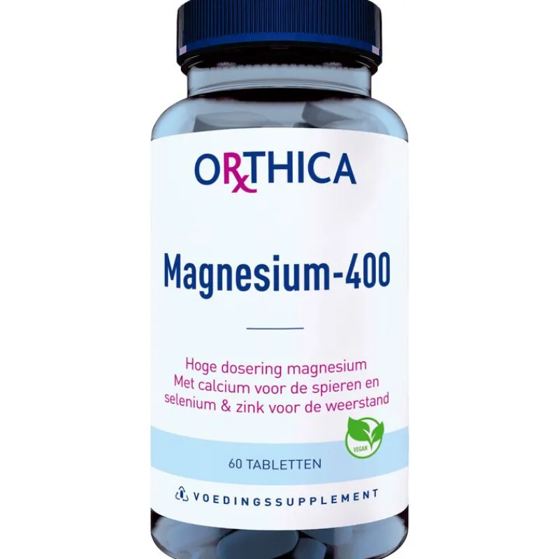 Clearance Orthica Magnesium-400 Voedingssupplement