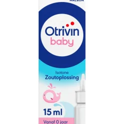 Clearance Otrivin Baby Zoutoplossing Neusspray bij een Verstopte Neus 15 ML