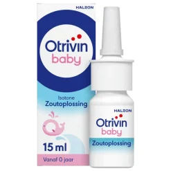 Clearance Otrivin Baby Zoutoplossing Neusspray bij een Verstopte Neus 15 ML