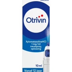 Hot Otrivin Xylometazoline HCI 1 mg/ml Neusspray bij een Verstopte Neus 10 ML