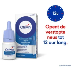Online Otrivin Xylometazoline HCI 1 mg/ml Neusdruppels bij een Verstopte Neus 10 ML
