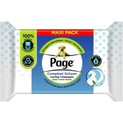 Best Page Vochtig Toiletpapier Compleet Schoon Maxi Voordeelverpakking