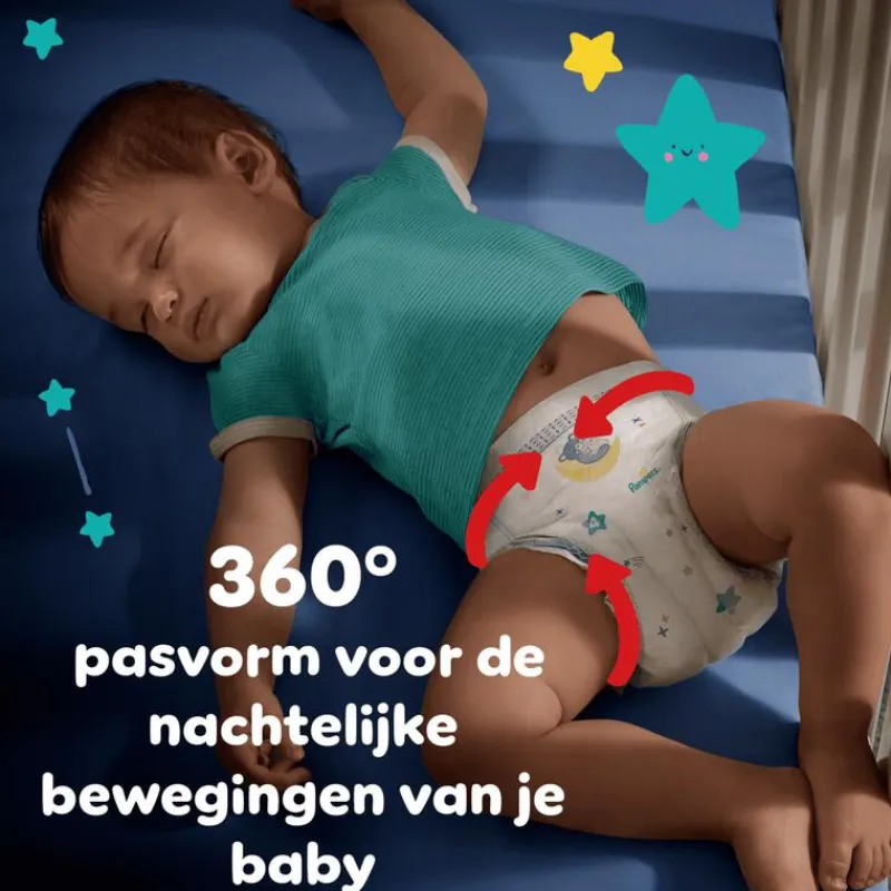 Pampers Baby Dry Night Pants XXL Pack Luierbroekjes Maat 6 13+ KG 72 Stuks