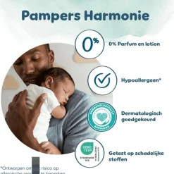 Outlet Pampers Harmonie XXL Pack Luiers Maat 4 9-14 KG 90 Stuks