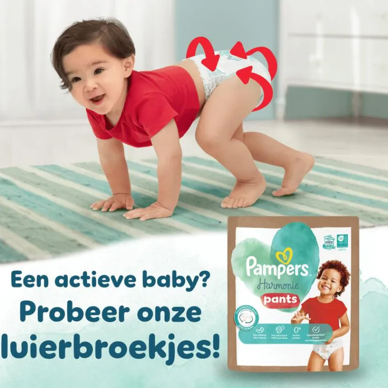 Clearance Pampers Harmonie XXL Pack Luiers Maat 5 11-16 KG 82 Stuks