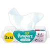 Hot Pampers Sensitive Billendoekjes 3x52 Stuks