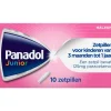 Outlet Panadol Junior Zetpillen 125 mg Paracetemol voor Kinderen van 3 maanden tot 1 jaar